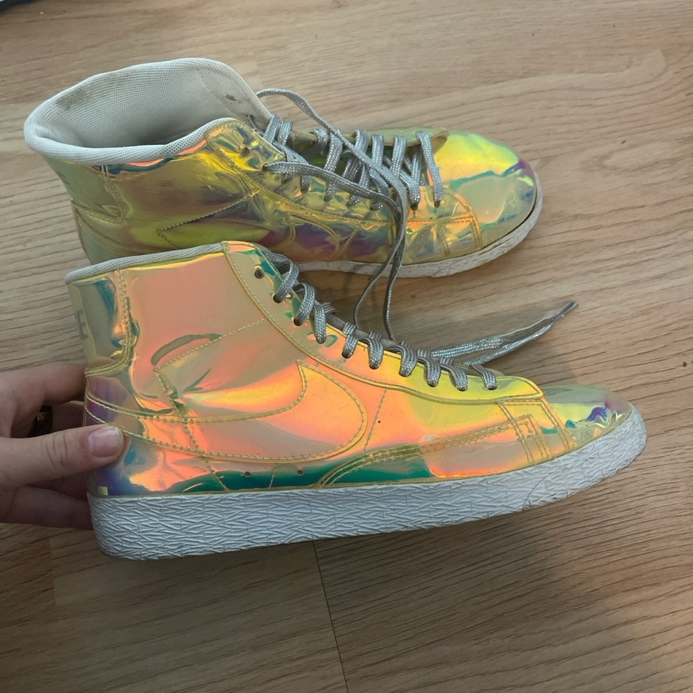 RARE Nike ID one of a kind iridescent blazers 🦄